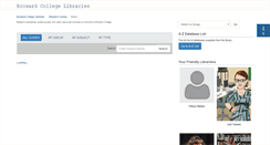 Desktop Screenshot of libguides.broward.edu